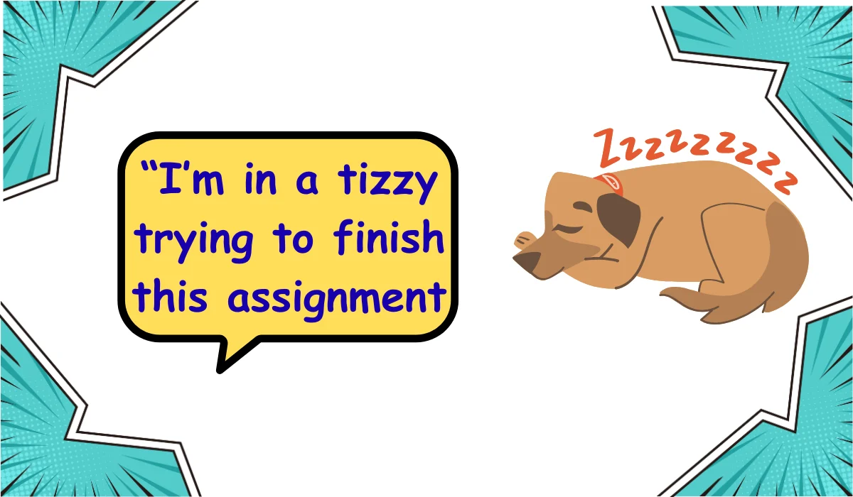 tizzy meaning