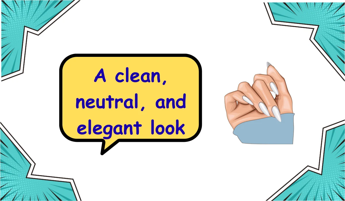 white nails meaning